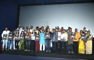 Pardhad movie artist team were presented for poster launch event