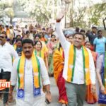 सनी निम्हण यांच्या पदयात्रेला मतदारांचा उत्स्फूर्त प्रतिसाद…