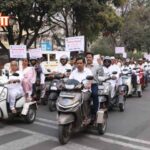 दिव्यांग बांधवांच्या मतदान जनजागृती रॅलीतून लोकशाहीचा देण्यात आला सशक्त संदेश