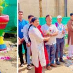 वडेवस्ती येथे “स्वच्छ सर्वेक्षण २०२६” आणि “माझी वसुंधरा ६.०” अभियानाच्या पार्श्वभूमीवर ‘वेस्ट टू आर्ट’ या अभिनव